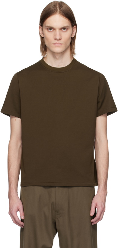 Photo: Omar Afridi Brown Cotton T-shirt