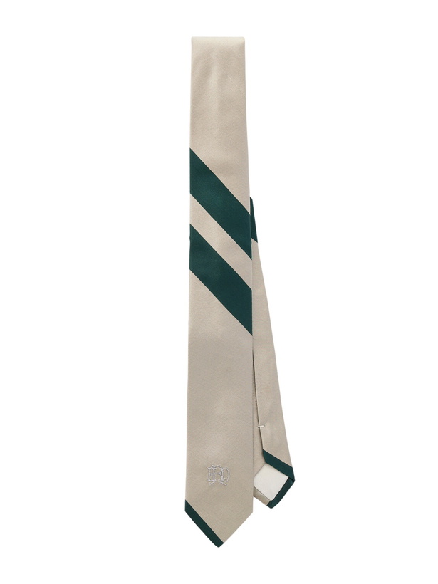 Photo: Enfants Riches Déprimés - 7cm Foxhole Logo-Embroidered Silk-Shantung Tie