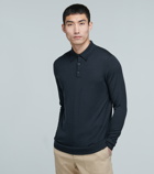 Sunspel - Knitted merino wool polo shirt