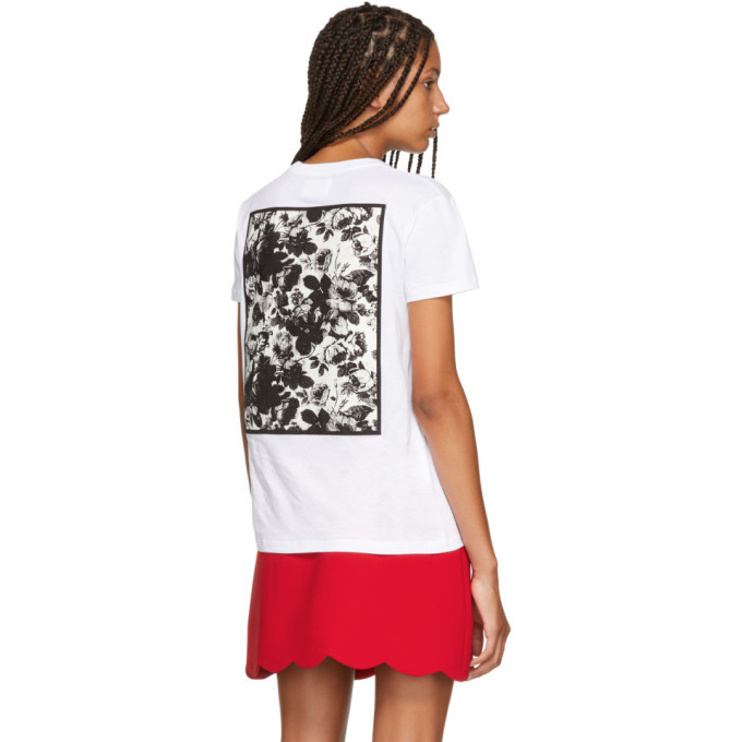 Miu Miu White Love T-Shirt Miu Miu