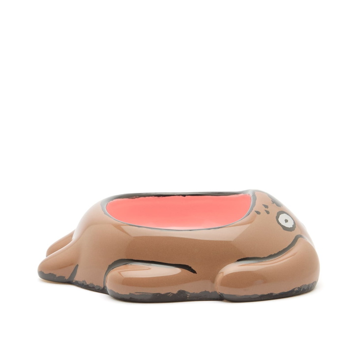Photo: Home Studyo x Jean Jullien Dog Bowl in Brown 