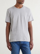 Rag & Bone - Flame Cotton-Jersey T-Shirt - Gray