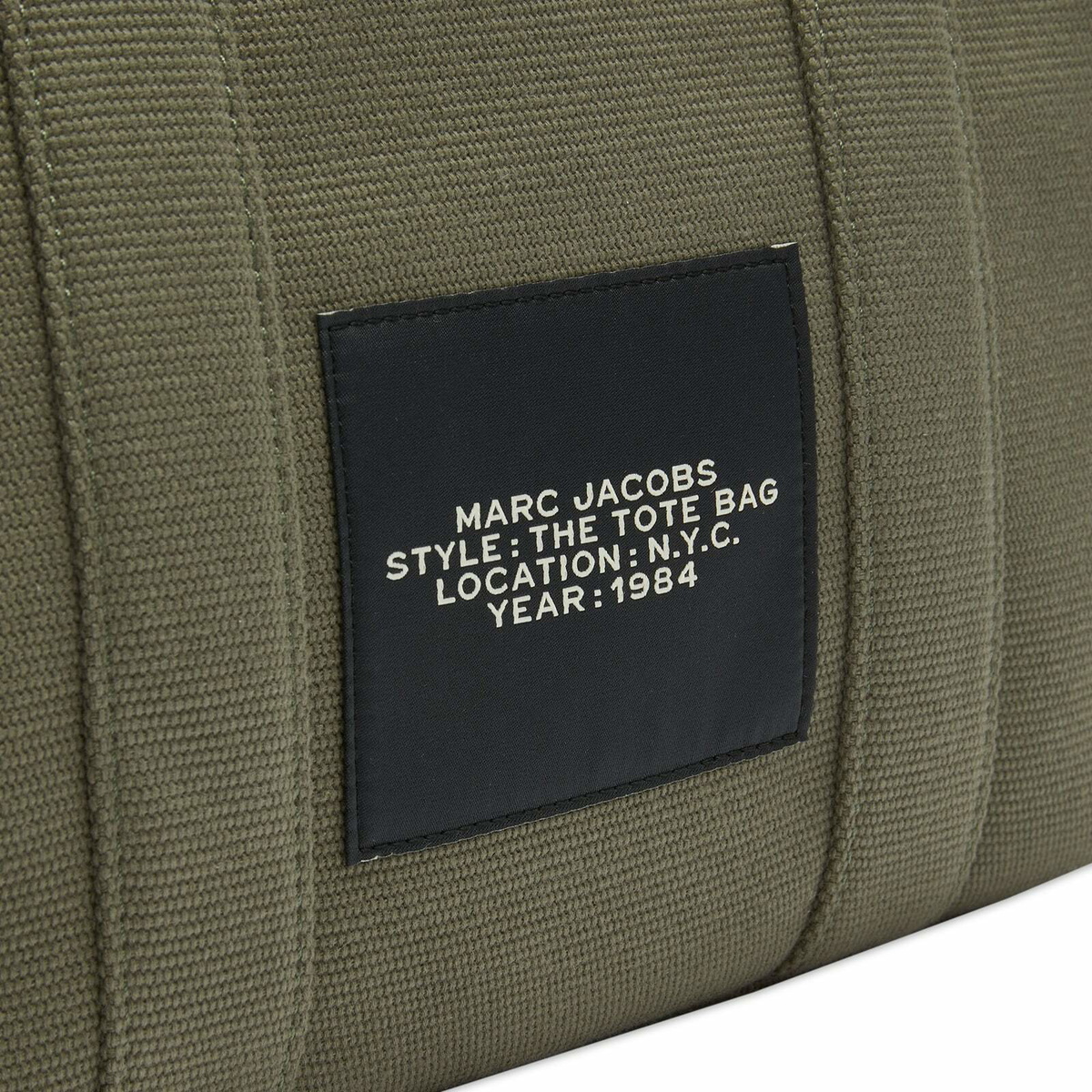 Marc Jacobs Women's The Medium Tote Jacquard in Bronze Green 