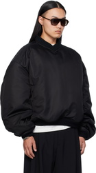 LU'U DAN Black Unibomber Sweatshirt