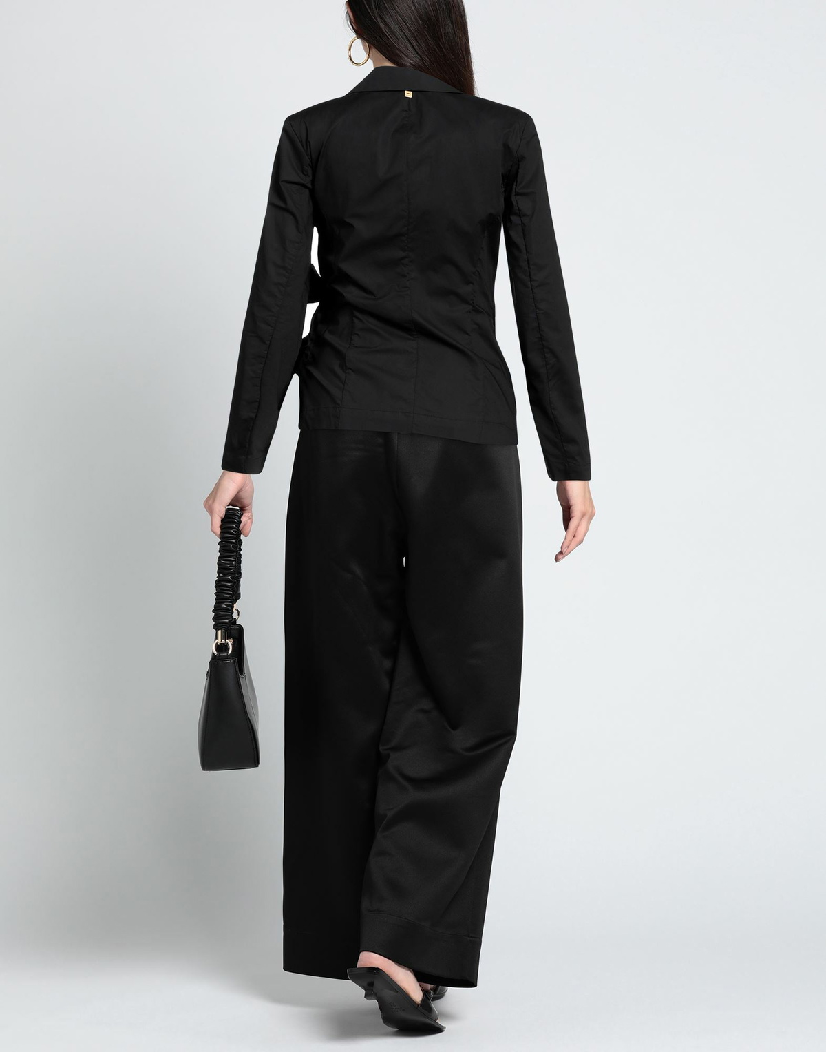 Manila Grace Womens Top in Black