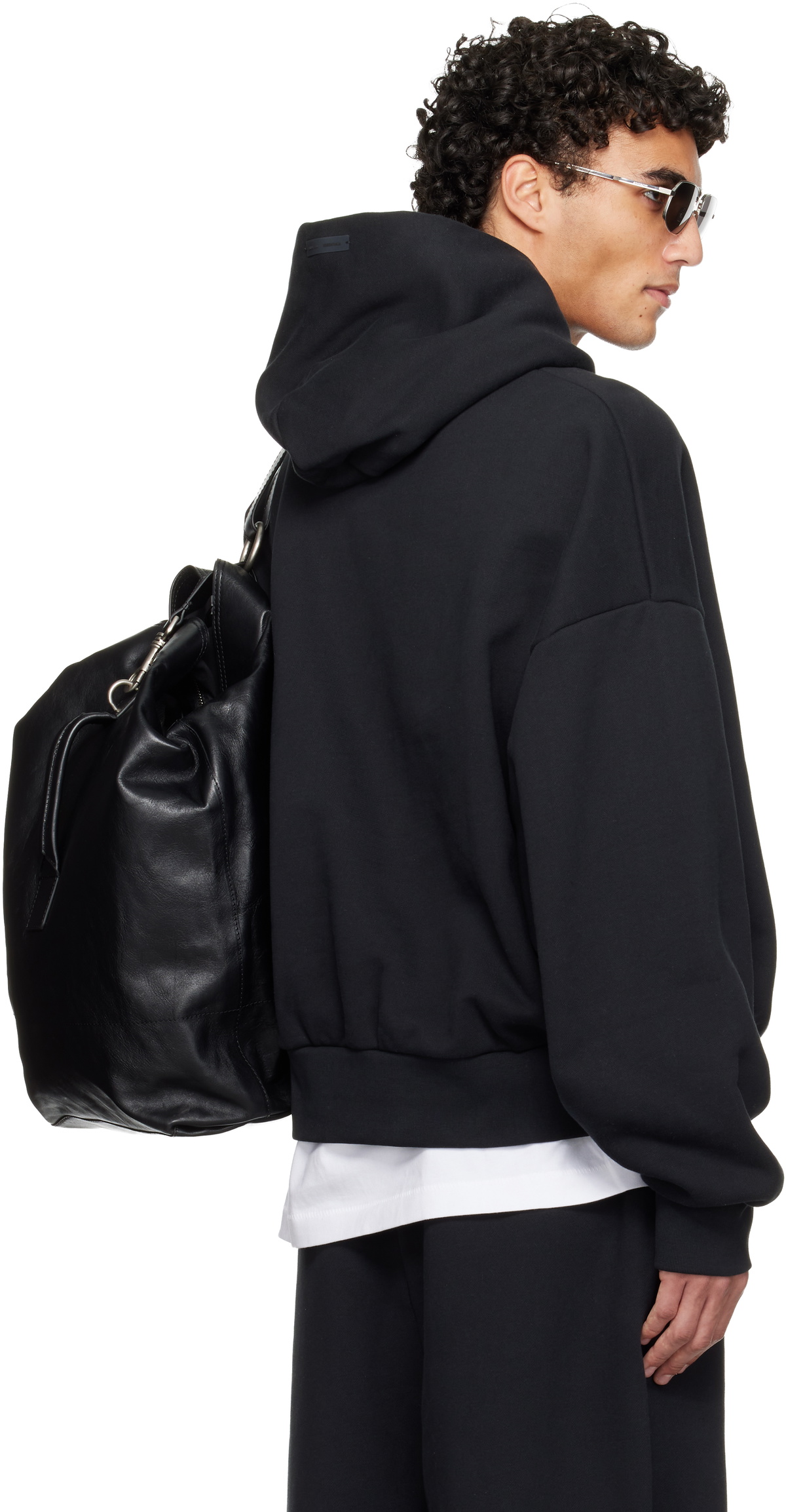 Fear of God ESSENTIALS Black Holiday Classic Hoodie