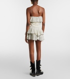 Marant Etoile Jocadia ruffled cotton shorts