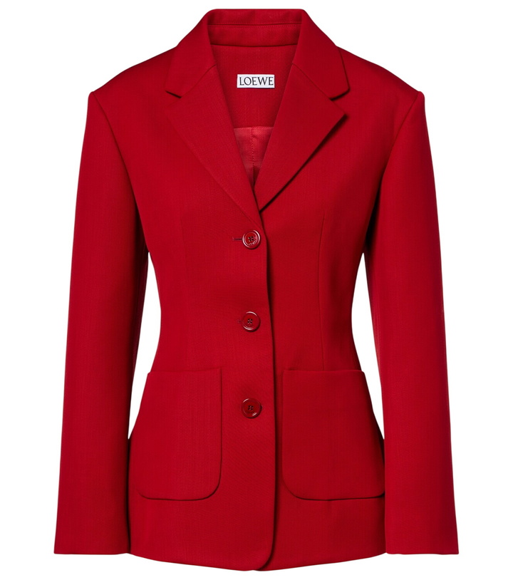 Photo: Loewe Wool-blend blazer
