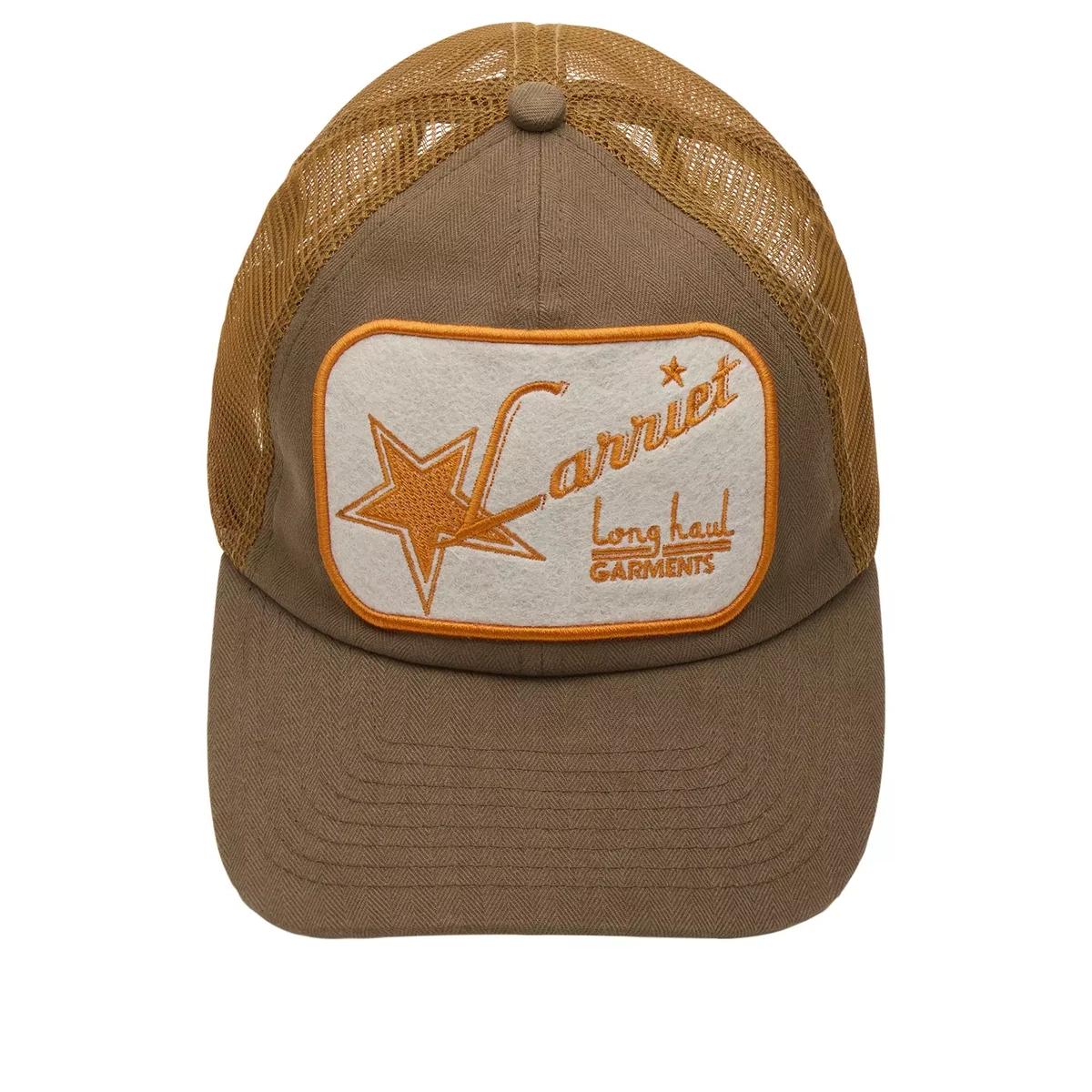 Larriet Men's Haul Trucker Cap in Brown 