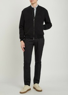 Lestrange Wool Bomber Jacket Black