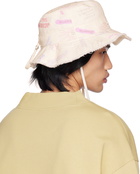 Jacquemus Beige Le Raphia 'Le Bob Artichaut' Bucket Hat