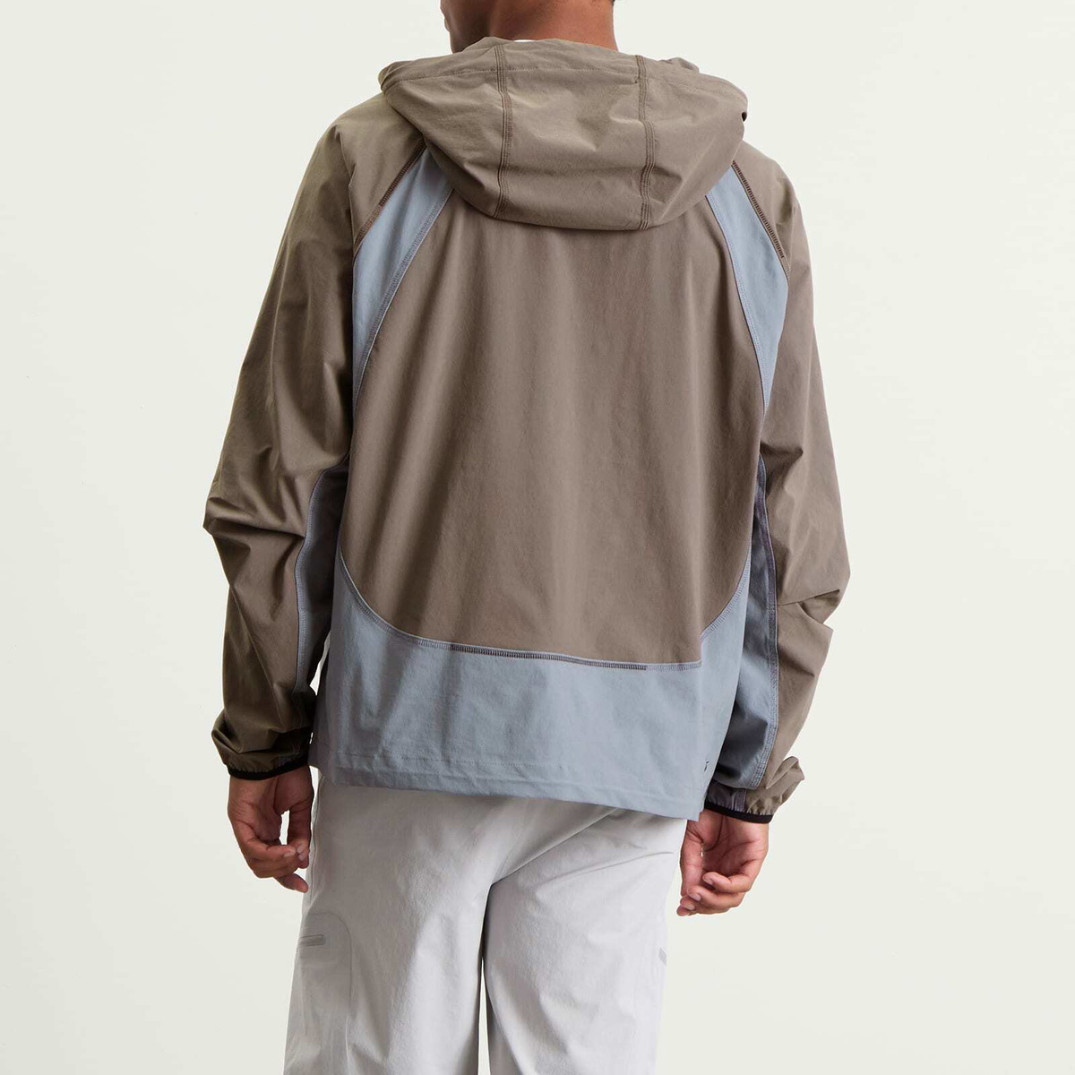 Nike Men's Tech Woven Pro Jacket in Cave Stone/Cool Grey/Black