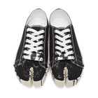 Maison Margiela Black Canvas Pollock Tabi Sneakers