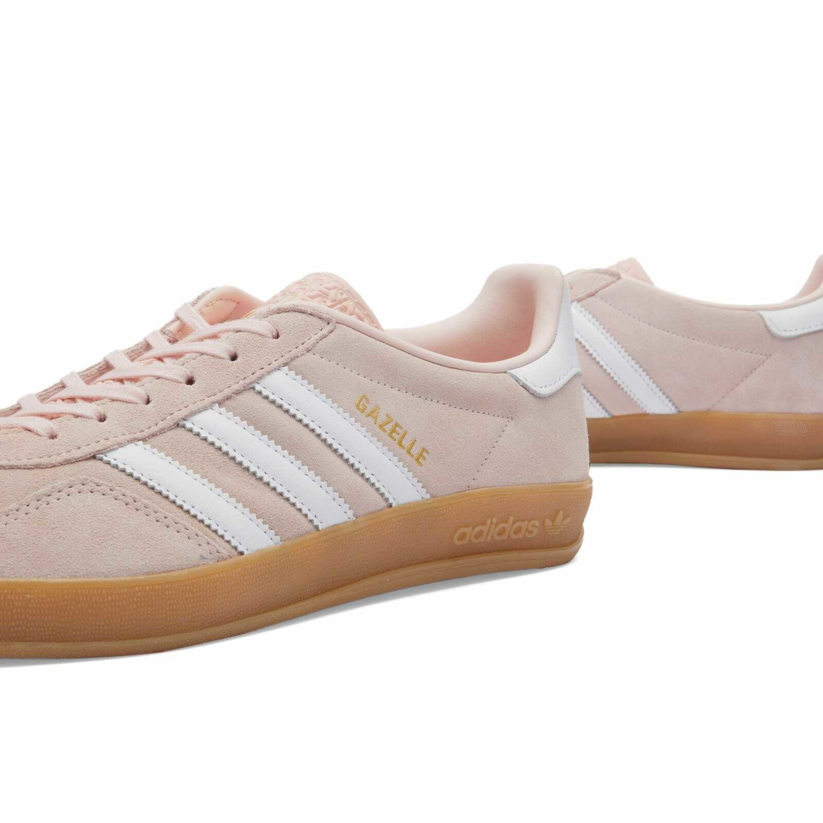 Adidas Women's Gazelle Indoor W in Sandy Pink/White/Gum adidas