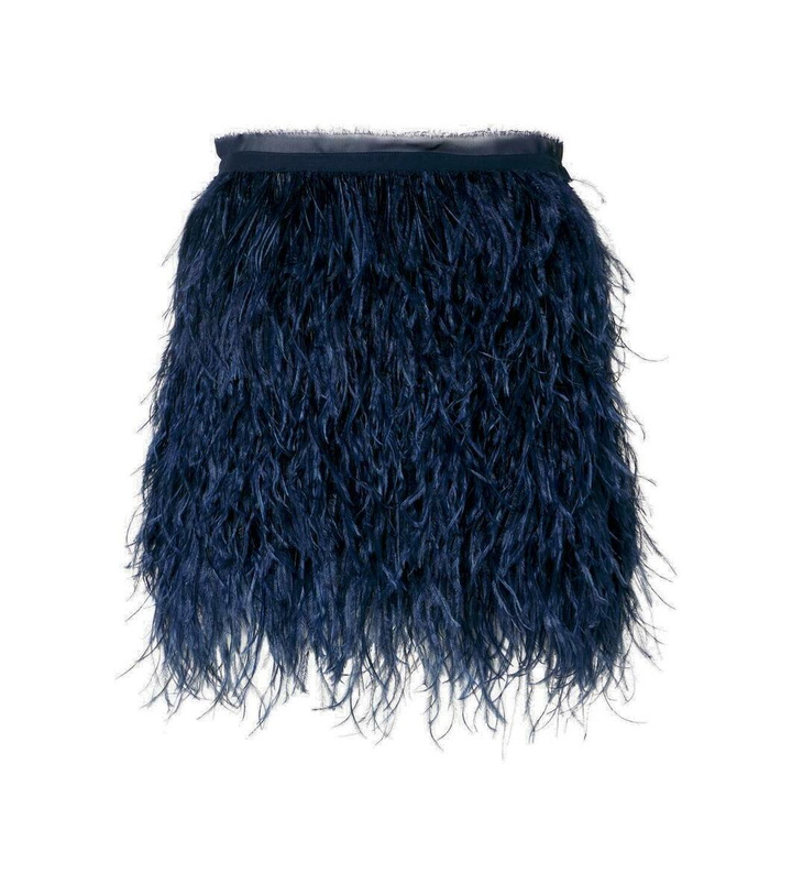 Photo: Dorothee Schumacher Feathery Volume georgette miniskirt