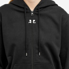 Courreges Women's Courrèges Tracksuit Zipped Hoody in Black