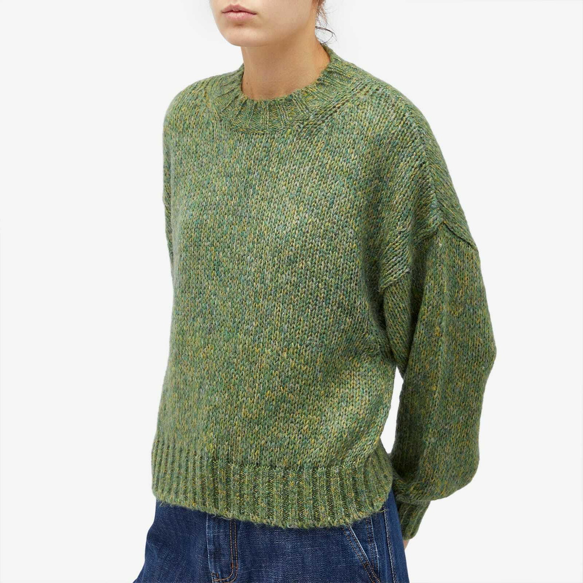 Weekend by Max Mara Women's Knitted Jumper in Green