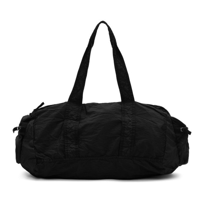 Photo: Stone Island Black Nylon Metal Watro Ripstop Packable Duffle Bag