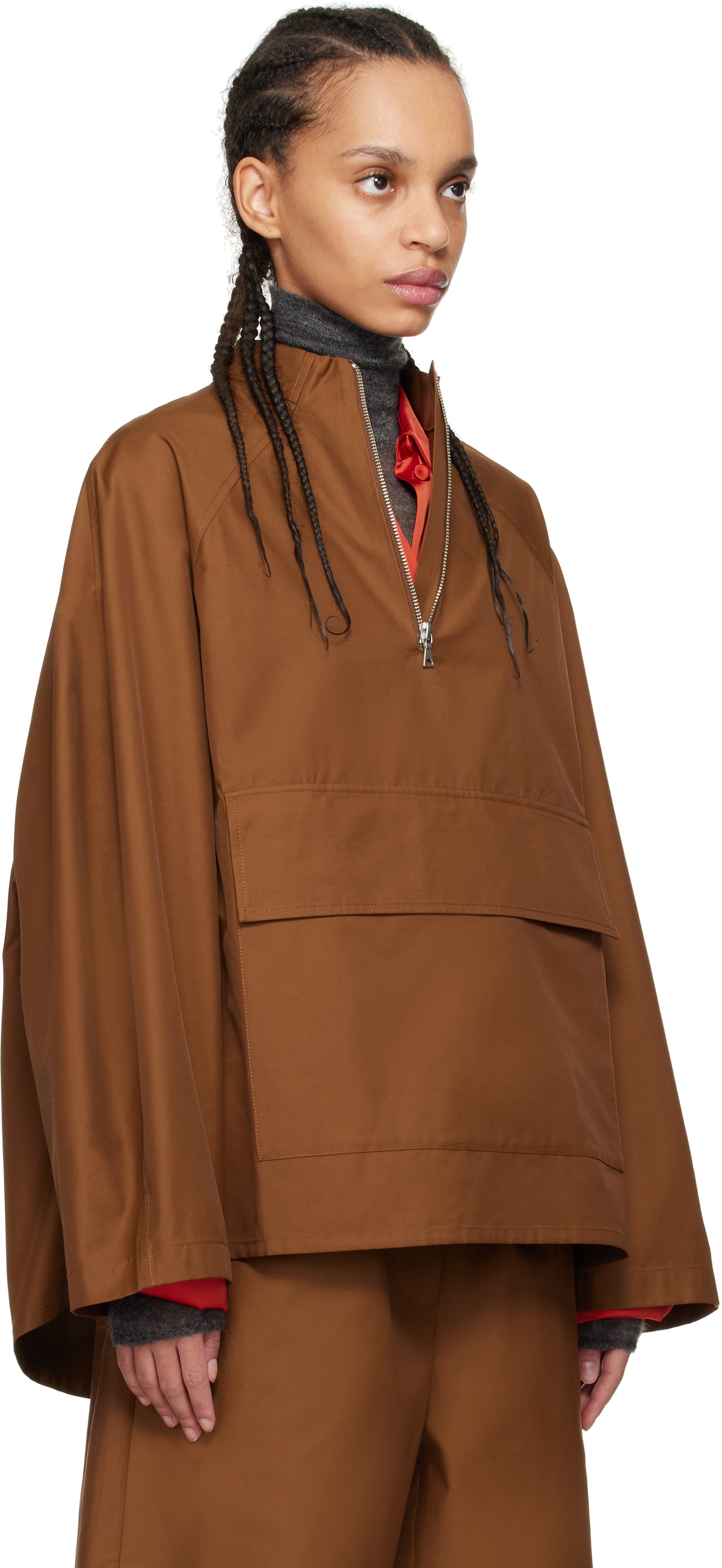 Cordera Tan Windbreaker Jacket