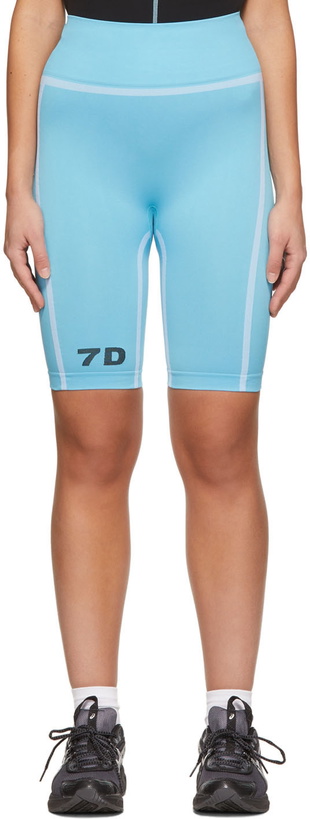 Photo: 7 Days Active Blue Palmer Sport Shorts
