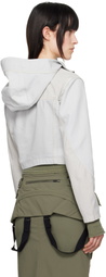 HYEIN SEO Beige Dyed Crop Jacket