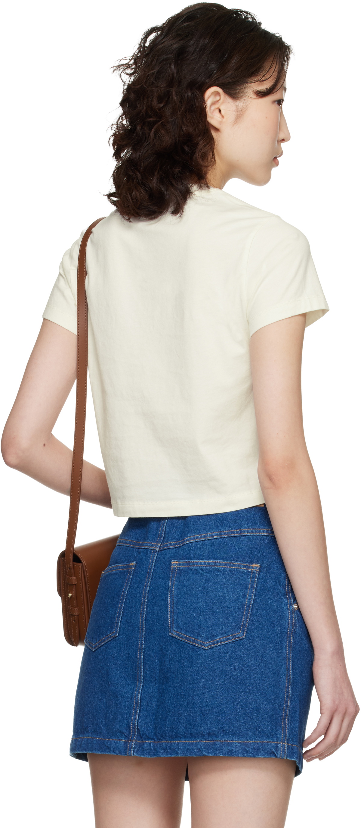 Maison Kitsuné Off-White Dressed Fox Baby T-shirt