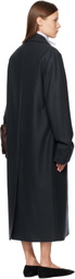 Rier Black Loden Coat