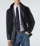 Brunello Cucinelli Striped silk jacquard tie