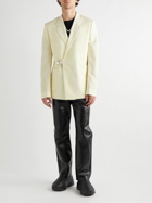Givenchy - Slim-Fit Wool and Mohair-Blend Blazer - Neutrals