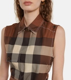 Burberry - Vintage Check cotton shirt dress