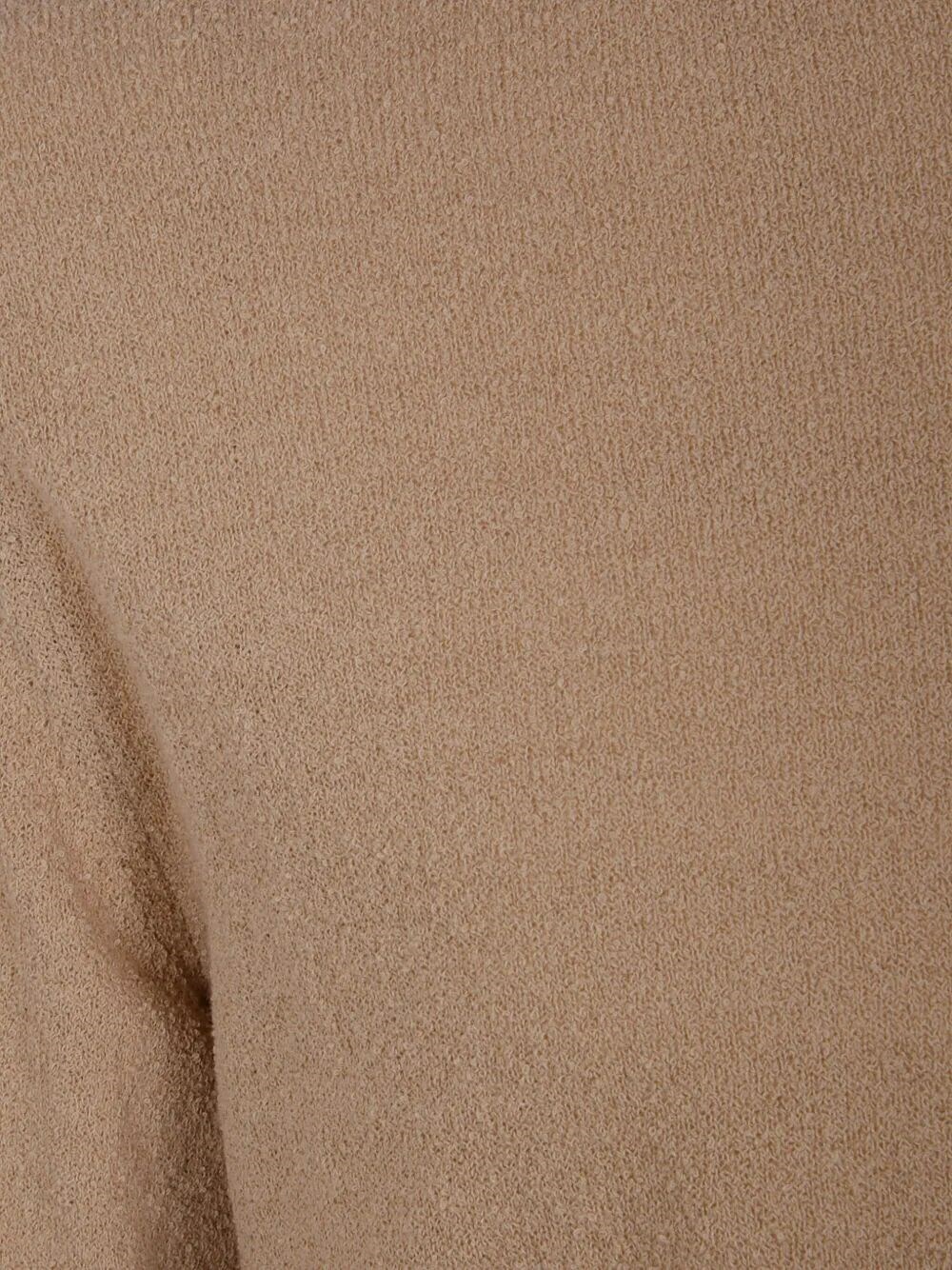 Drumohr Long Sleeves Round Neck Sweater in Beige