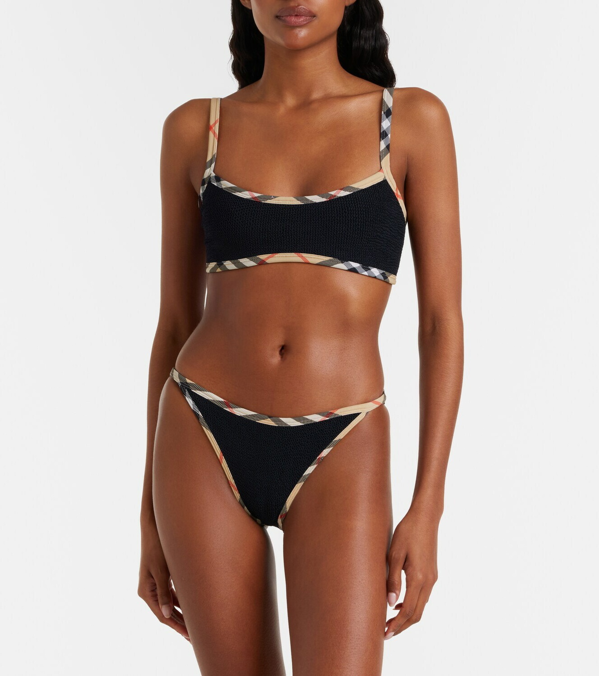 Burberry x Hunza G Tyler Burberry Check bikini