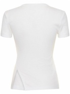 HELMUT LANG - Cutout Cotton Jersey T-shirt