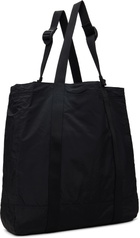 Stone Island Black 9200012 Coated Nylon Metal ECONYL Tote