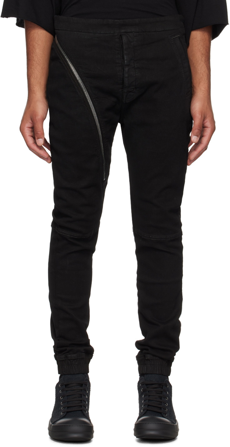 Rick Owens DRKSHDW Black Aircut Jeans Rick Owens Drkshdw