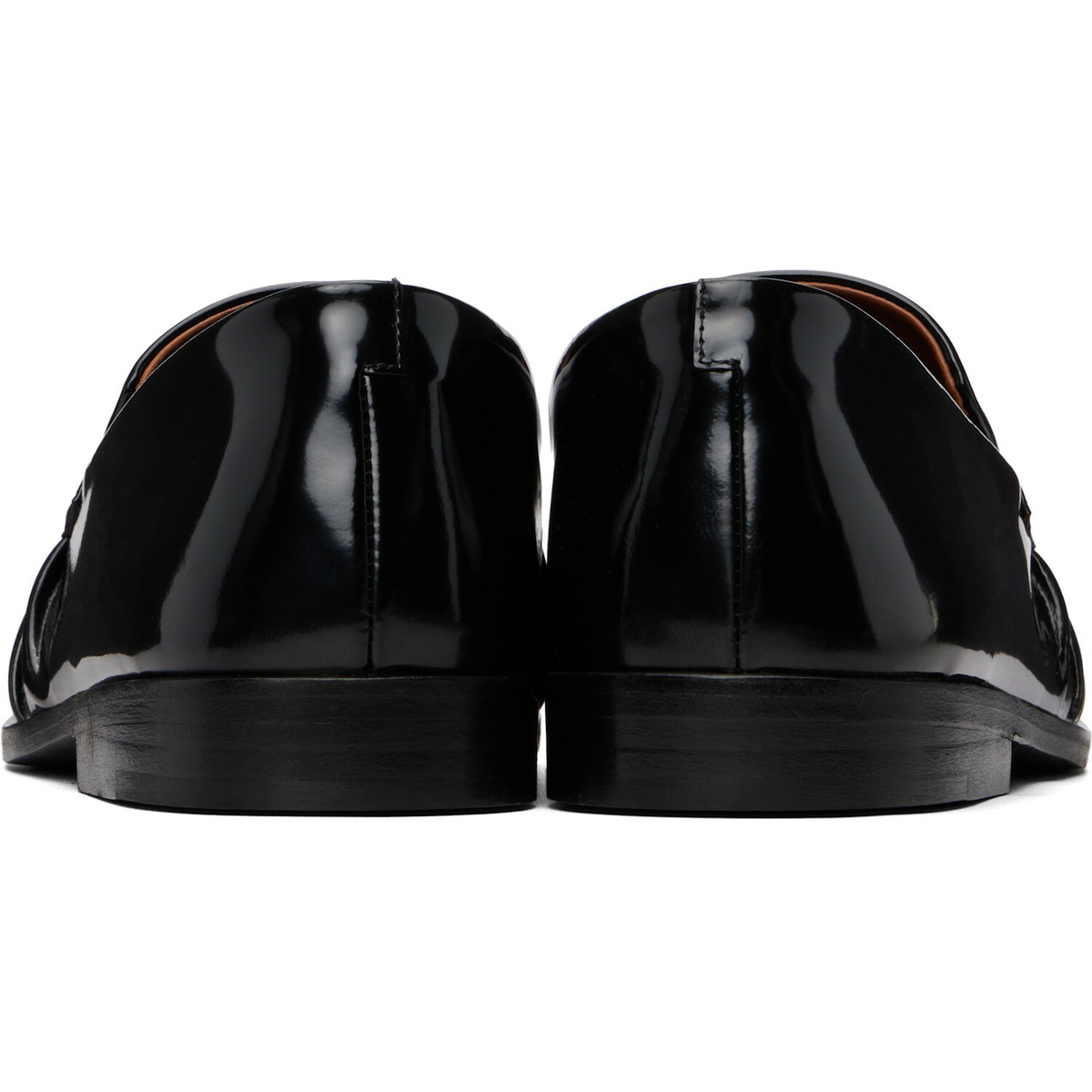 Marsèll Black Leather Loafers