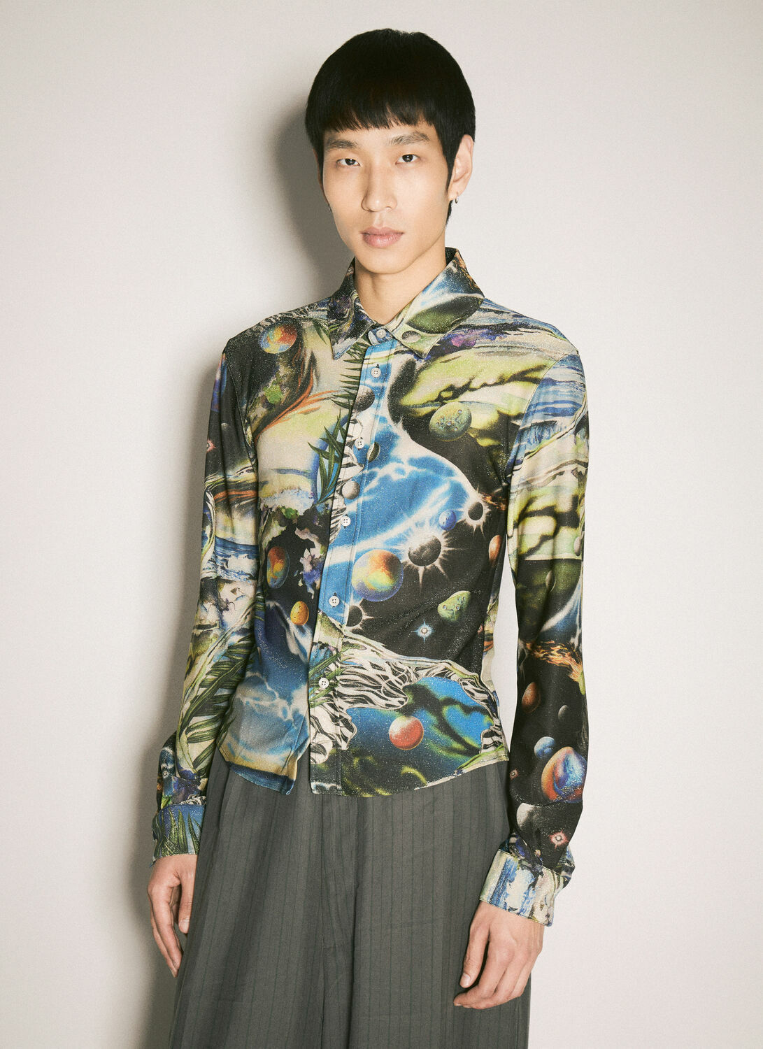Martine Rose Printed Stretch Shirt