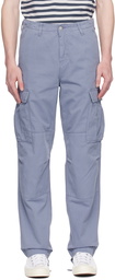 Carhartt Work In Progress Blue Regular Cargo Pants