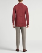 Massimo Alba Mens Shirt in Brick
