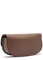 Savette Tondo Leather Shoulder bag - Taupe - One Size