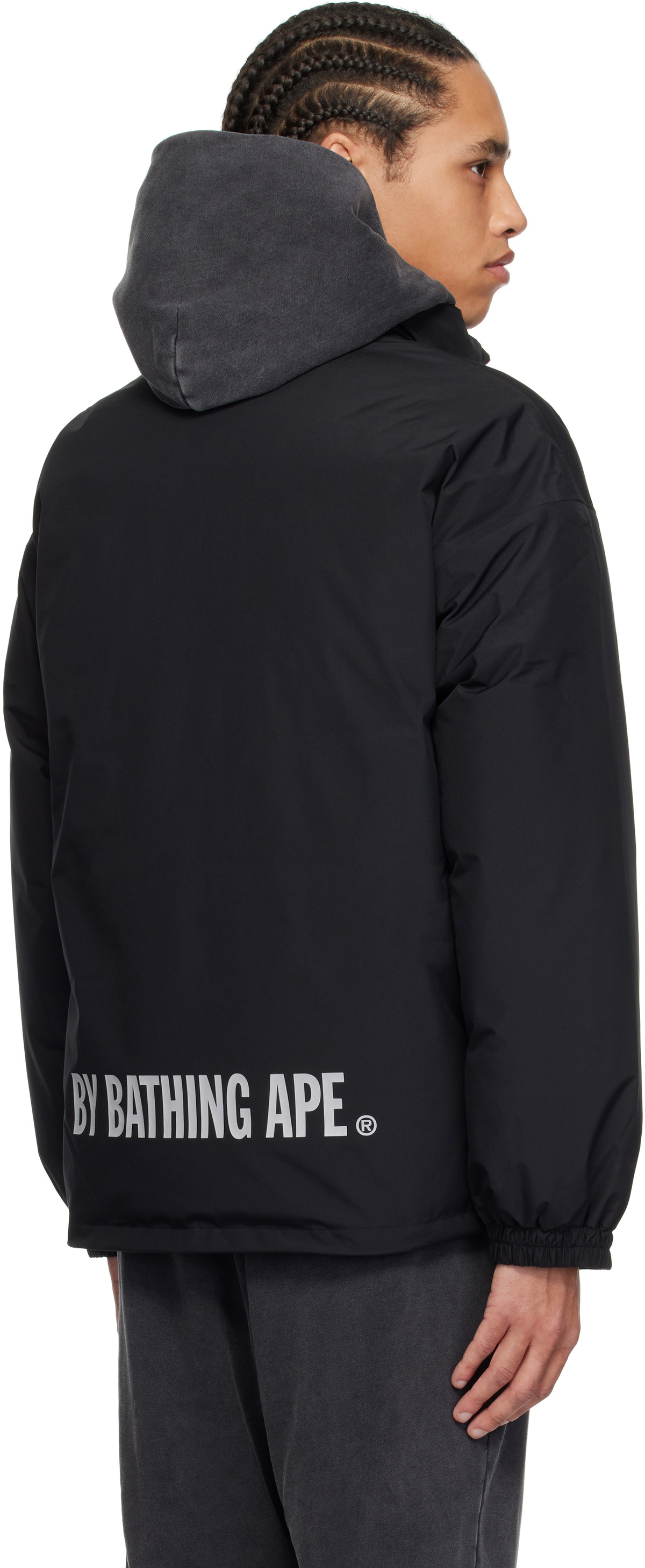 BAPE Black Gore-Tex Down Jacket A Bathing Ape