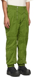 Bottega Veneta Green Zipped Trousers