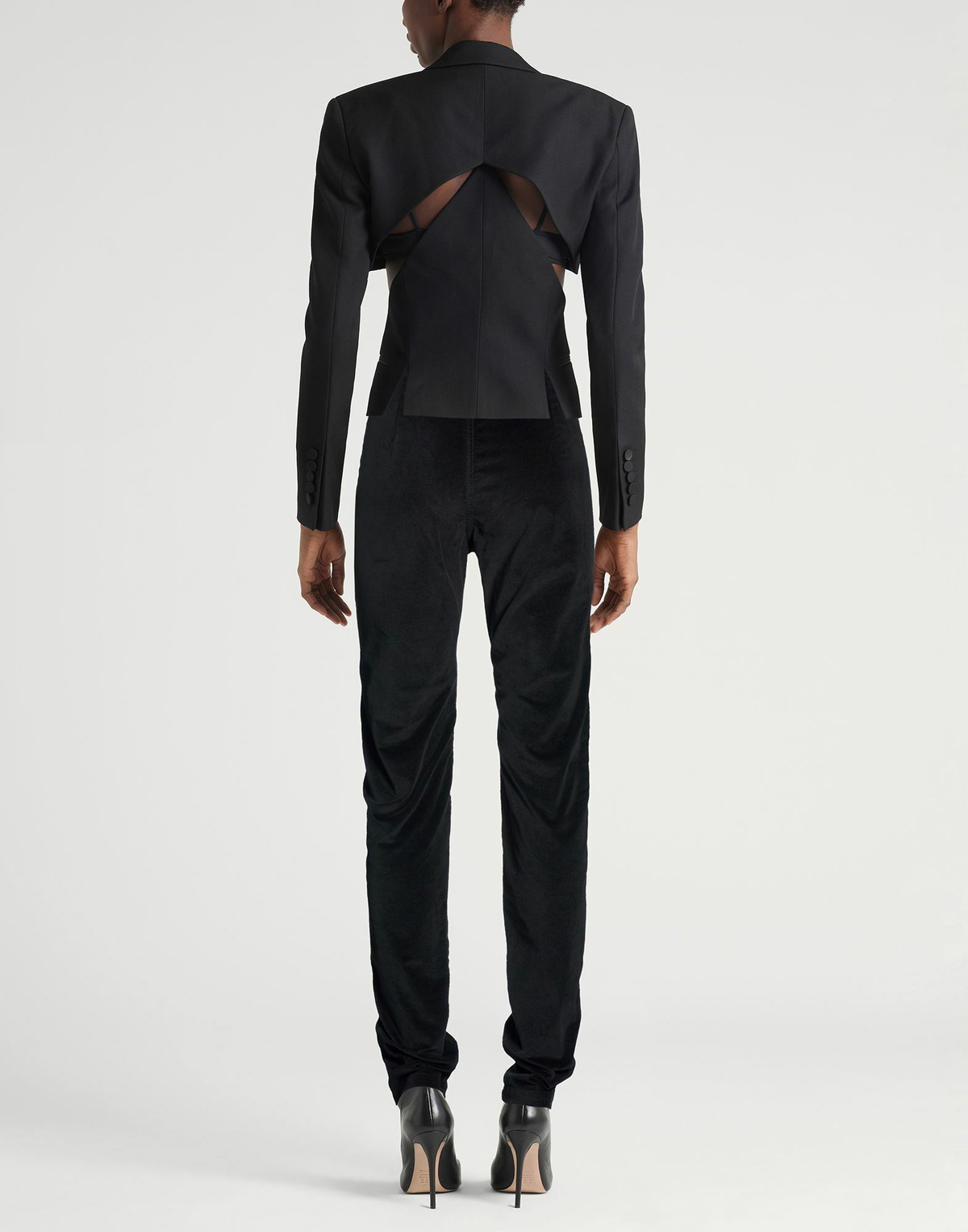 Thom Krom Womens Pants in Black