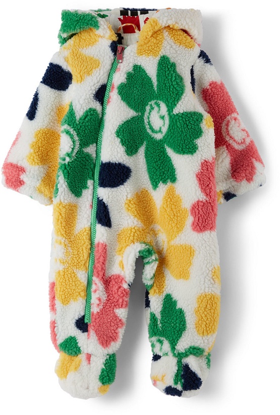 Photo: Stella McCartney Baby Multicolor Happy Flowers Teddy All-In-One Bodysuit