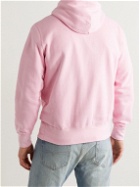 Polo Ralph Lauren - Logo-Embroidered Cotton-Blend Jersey Hoodie - Pink