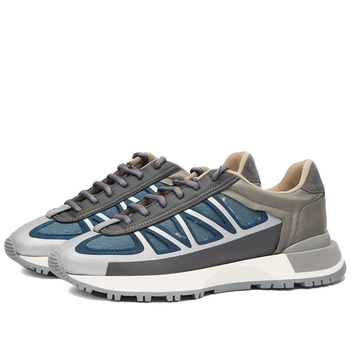 Photo: Maison Margiela Men's 50/50 Sneakers in Tundra Mix