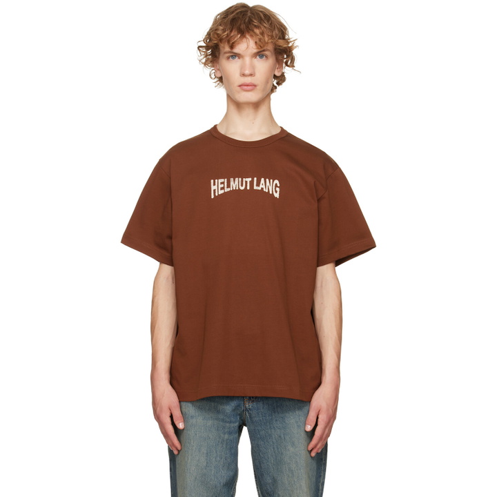 Photo: Helmut Lang Brown Ticket T-shirt