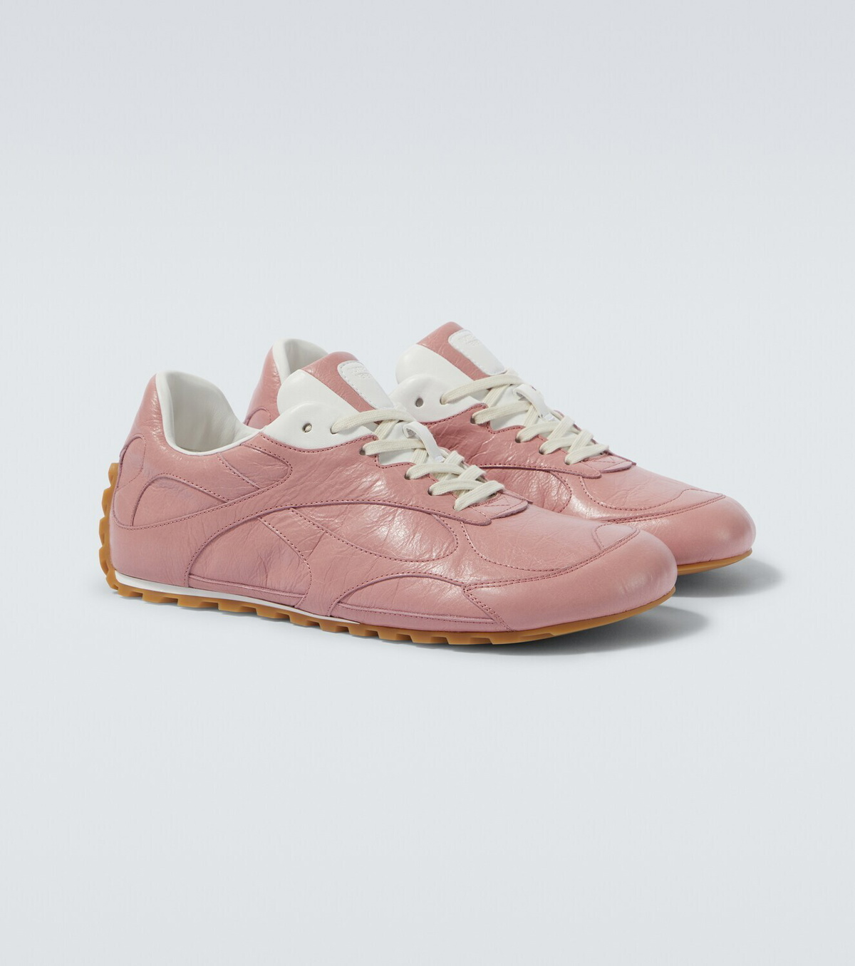 Bottega Veneta Orbit Flash leather sneakers