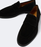 Magnanni Cervan suede penny loafers