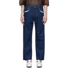 Maison Margiela Blue Decortique Jeans